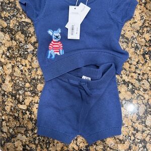 Janie and Jack Shorts and Top Set